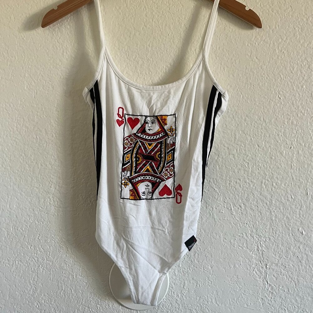 Omighty Queen of Hearts Bodysuit